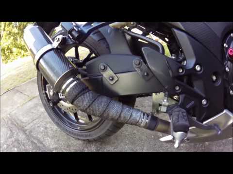 CBR500R LL70 - Escape Leo Vince Carbon + Manta térmica escape - 2016.07.11