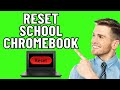 How To Reset A School Chromebook 2025 FULL GUIDE