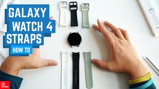 How-To Swap the Samsung Galaxy Watch 4 Strap & Unboxing