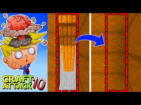 DIESEN GEHEIMGANG wird NIEMAND FINDEN! - Minecraft Craft Attack 10