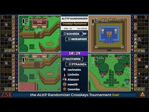 ALttPR Crossworld Keysanity Tournament - Qualification Race 1