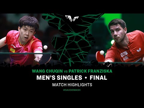 Wang Chuqin vs Patrick Franziska | MS Final | Saudi Smash 2024