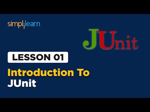Lesson 1 Introduction to JUnit Simplilearn