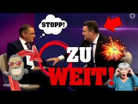 Chrupalla clashes with studio guest during a heated exchange! 💥⚡️ | maischberger #PolitSatire