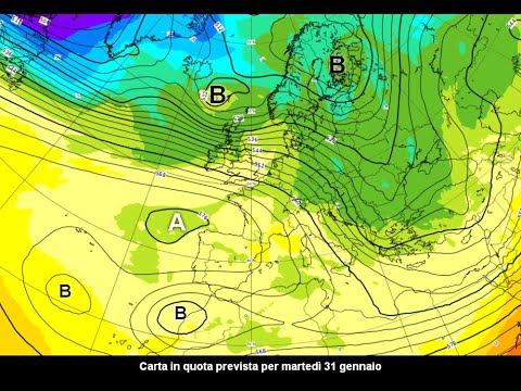 METEO fino al 31 gennaio 2023 e tendenza fino a inizio febbraio