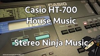 Video thumbnail for Casio HT 700 House music : Stereo Ninja Music by Stereo Ninja Music