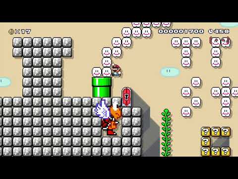 Train Story 5-2/Enable Comments by Asher444 - Super Mario Maker 2 - No Commentary 1ca