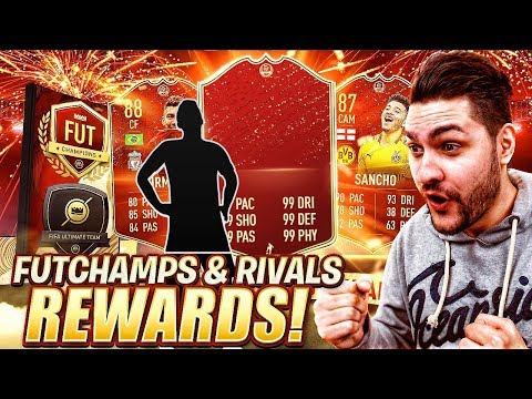 FIFA 20 I GOT 2 TOP PLAYER PICKS IN MY FUTCHAMPIONS REWARDS!!! MY ELITE 3 & RIVALS REWARDS