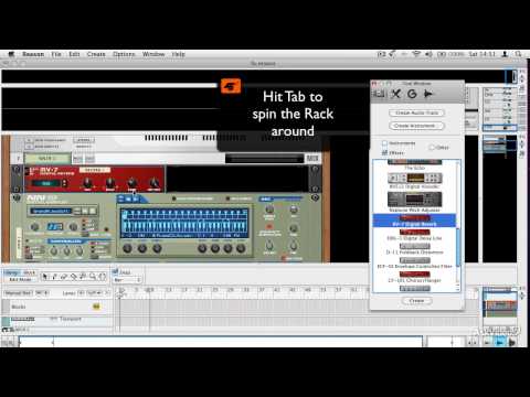 Reason 7 106: FX EQ Automation and Mixing - 1. Insert Effects
