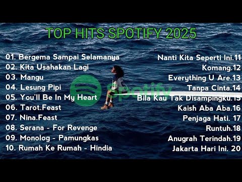 Top Hist Spotify Indonesia 2025 | Top Spotify Indonesia| Lagu Hist Spotify 2025 | Lagu Terbaru