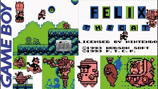 Felix The Cat Game Boy - C&M Playthrough