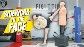 How to (Side) Kick Someone in the Face — Stretches Included!