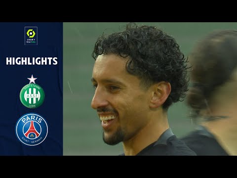 AS SAINT-ÉTIENNE - PARIS SAINT-GERMAIN (1 - 3) - Highlights - (ASSE - PSG) / 2021-2022