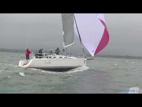 Asymmetric Spinnake Tack Line Drop