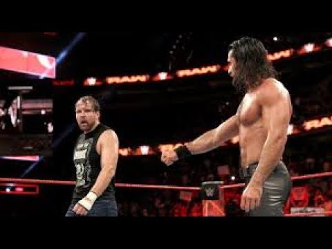 Seth rollins and dean Ambrose VS The miz and miztourage full match