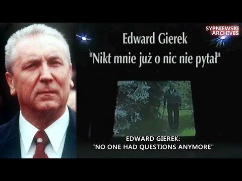 Edward Gierek: "No One Had Questions Anymore" – documentary film