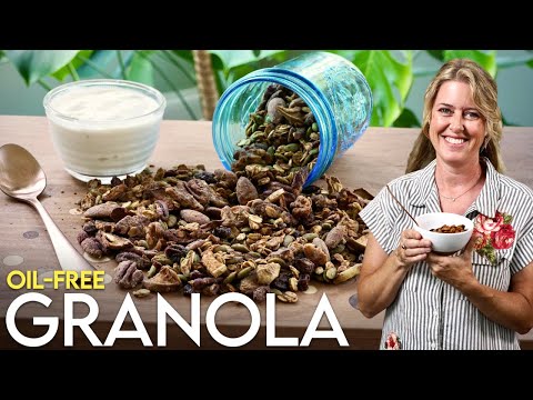 How to Make Deliciously Crunchy Granola Oil-Free!