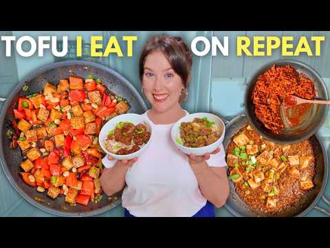 I eat these tofu recipes ON REPEAT (my best ones EVER)