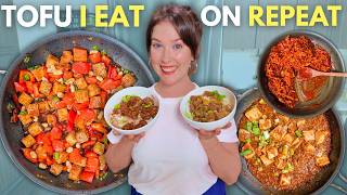 I eat these tofu recipes ON REPEAT (my best ones EVER)