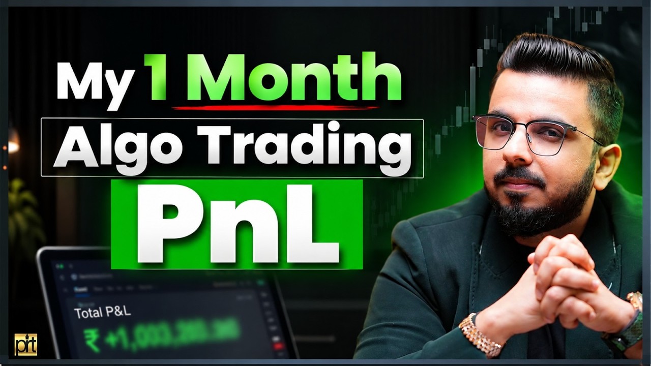 My 1 Month Algo Trading PnL 💰  | Real Profit Revealed!