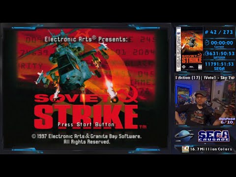 SEGA Crusade Vol 2 - #42 - Soviet Strike - Saturn - Part 1
