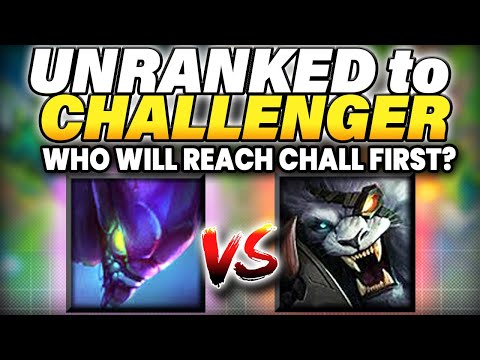 Educational UNRANKED to CHALLENGER KHA ZIX VS RENGAR CHALLENGE!