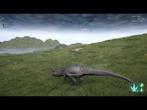 The isle- 1V1 VS admin on nublar 2 (sub rex vs alberto)