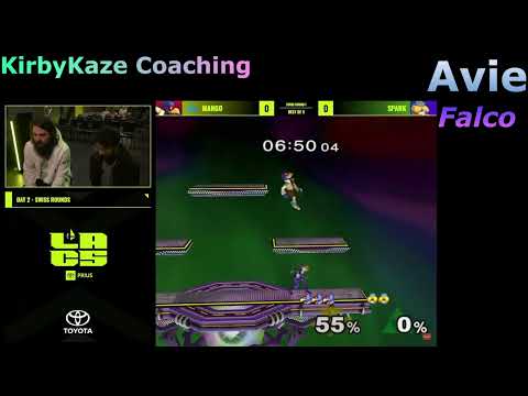 KirbyKaze Coaching with Avie - Following the Game State Progression (and why Falco Dashes)
