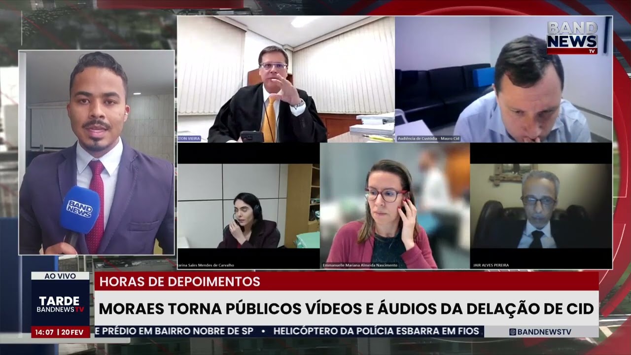 Moraes torna públicos vídeos e áudios da delação de Mauro Cid