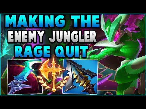 Bullying The Enemy Jungler So Hard With Eclipse Kindred... They Rage quit