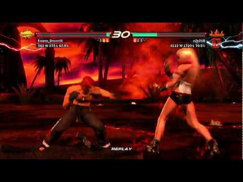 Tekken 6 : eZe218 (Hwoarang) v. Frozen_DreamIX (Lili, Asuka)