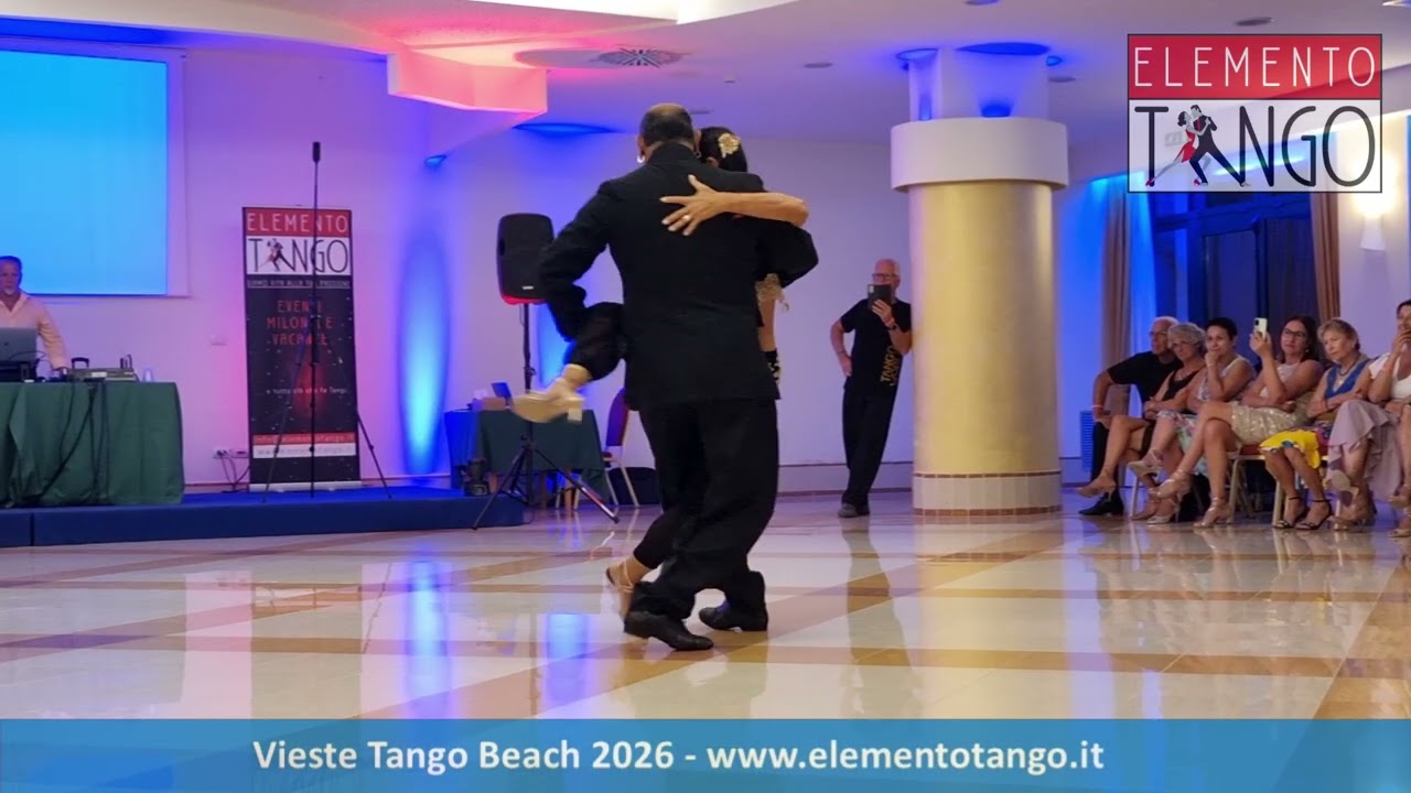 Vieste Tango Beach 2026 - Nora Witanowsky e Juan Carlos Martinez (Tango)