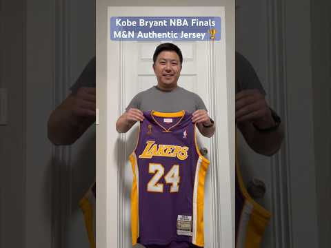 Kobe Bryant NBA Finals Authentic Mitchell & Ness Jersey