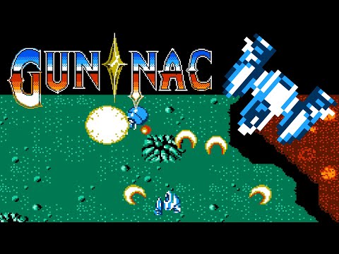 Gun⟡Nac (FC · Famicom) original video game version | full game completion session for Level 4 🎮