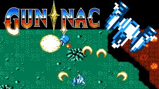 Gun⟡Nac (FC · Famicom) original video game version | full game completion session for Level 4 🎮