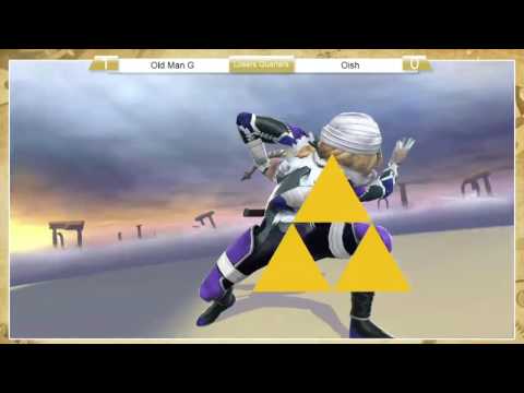 Sm4sh: A1SS3 - Old Man G (C. Falcon) Vs Oish (Sheik) - Losers Quarters