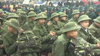 preview picture of video 'Nhap ngu nghia vu quan su huyen Tien lang đợt 1 năm 2011'