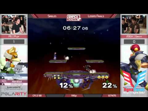 CFLS58 - PG | Plup (Fox/Sheik) vs Gravy (CFal) - Losers Finals