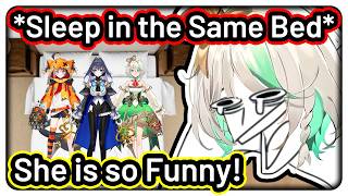 Cecilia Laughs So Hard As Kronii Crashes Out When Sleeping In The Same Bed With Her And Gigi【HoloEN】