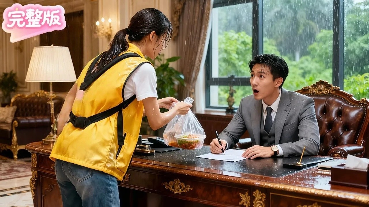 孤身撫養兒子！外賣女孩夜半送外賣到公司維持生計！誰知千億總裁對她一眼傾心，當場迎娶回家寵上天！#热门短剧 #精彩影视 #霸总 #romance #甜寵
