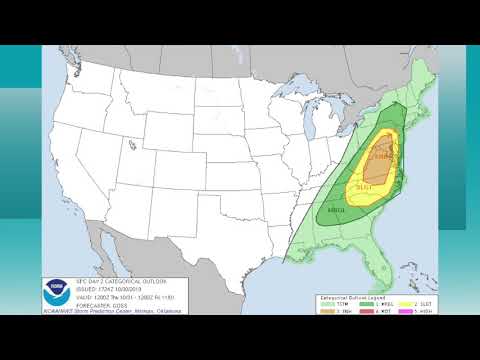 October 30, 2019 Weather Xtreme Video - Afternoon Edition