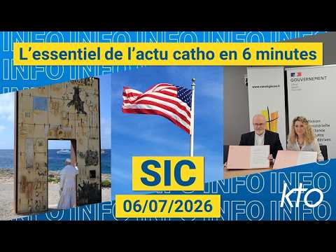 #PapeàLampedusa #ÉtatsUnis #CORREF || SIC du 6 juillet 2026