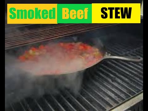 Bottom Round Pellet Smoked Beef Stew