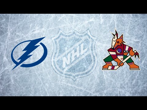 NHL Arizona Coyotes vs Tampa Bay Lightning / Oct.28, 2021/Goals only