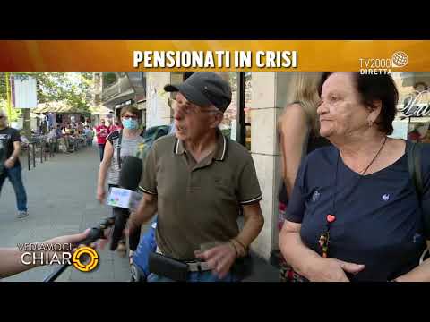 Vediamoci Chiaro, 5 ottobre 2021 - Pensionati in crisi