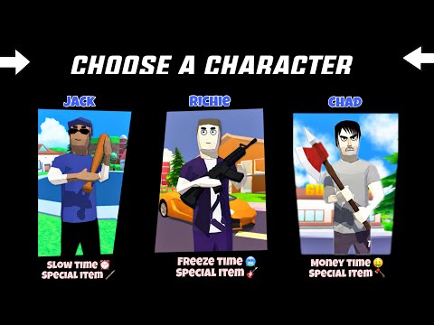 FINALLY UNLOCK ALL CHARACTERS IN DUDE THEFT WARS MISSION COMPLETE .😱😱