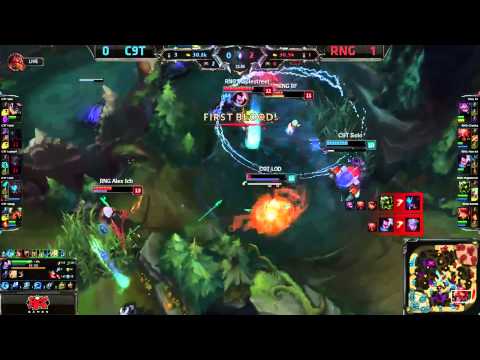 Alex Ich Smooth Outplay - C9T vs RNG - NACS Summer 2015