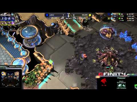 JJakji vs. Golden - TvZ - Game 2 - StarCraft 2