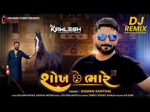 DJ Shokh Che Bhare | DJ શોખ છે ભારે | Gaman Santhal | Latest DJ Song 2024 | New Gujarati Song