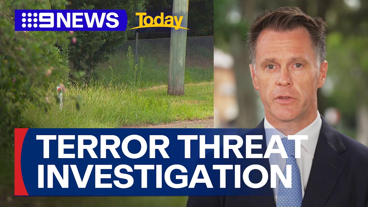 Possible terror threat uncovered in Sydney as caravan found full of explosives | 9 News Australia